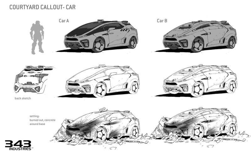 Illustration for article titled Here's A Ton Of Concept Art From Halo 5
